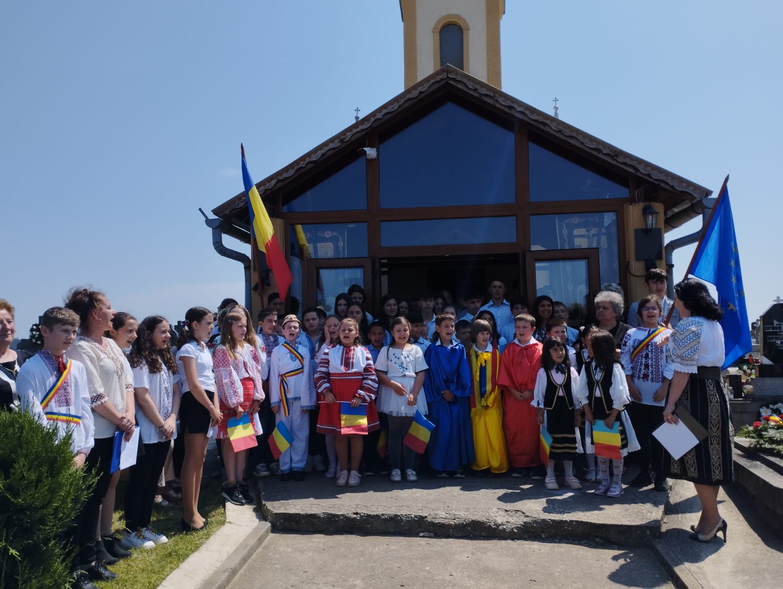 FOTOGALERIE. Eroii neamului, comemorați la Acâș și Sanislău