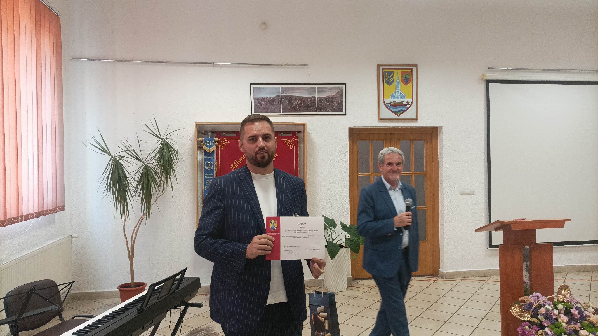 ZILELE CULTURALE GERMANE SĂTMĂRENE. „Minoritatea Germană din Transilvania de Nord în Mass Media”, a fost tema propusă