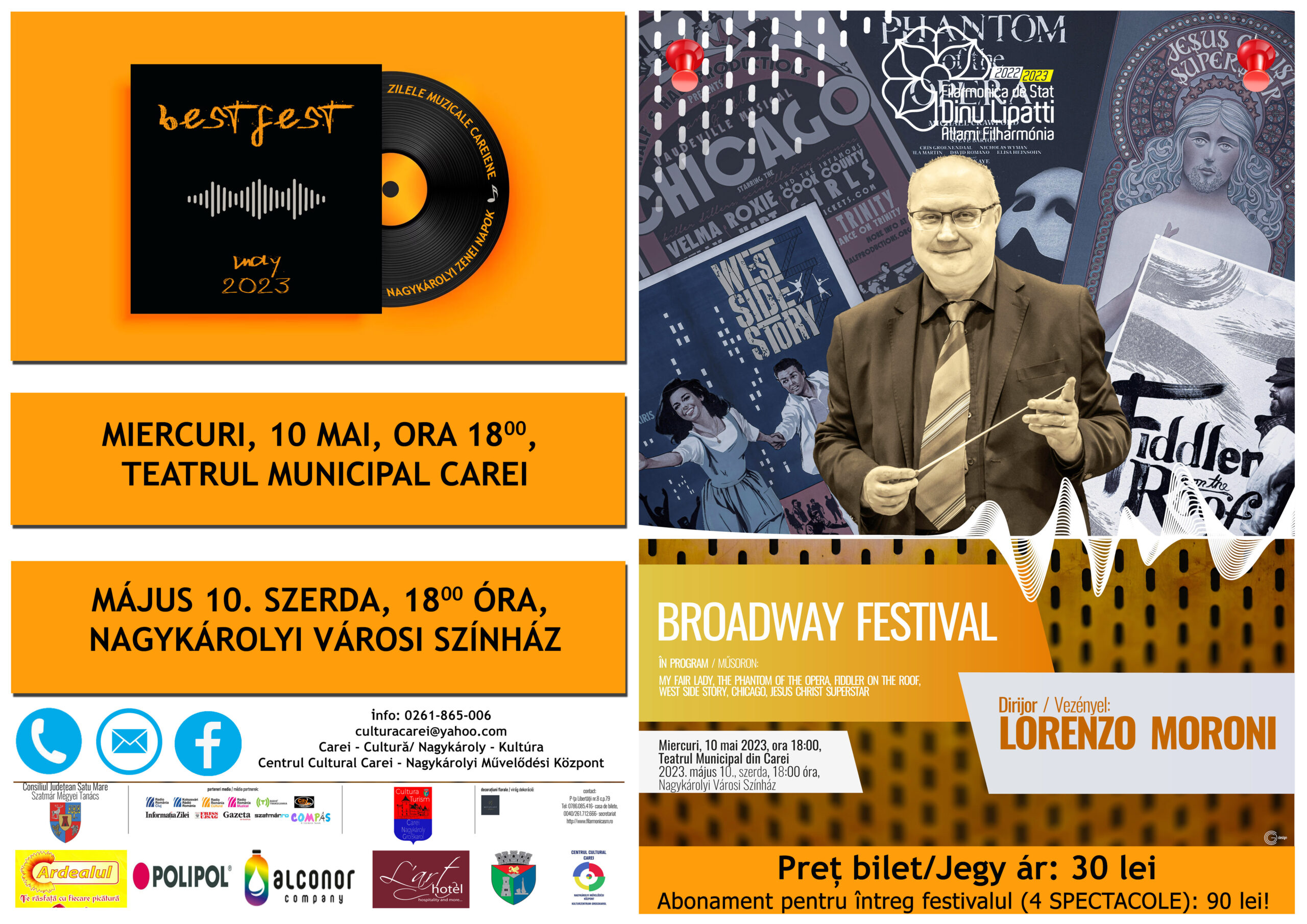 BROADWAY FESTIVAL - Filarmonica de Stat "Dinu Lipatti" Satu Mare