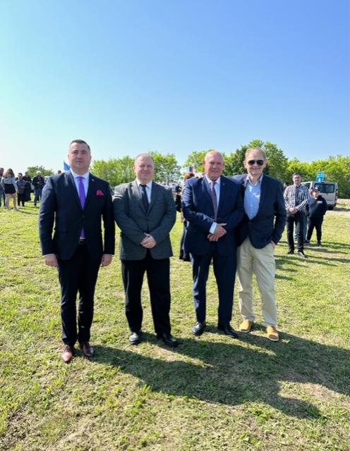 FOTOGALERIE. Deschidere temporară a graniţei la “Triplex Confinium” şi Adunarea Generală DKMT 2023 la Pecica, Arad