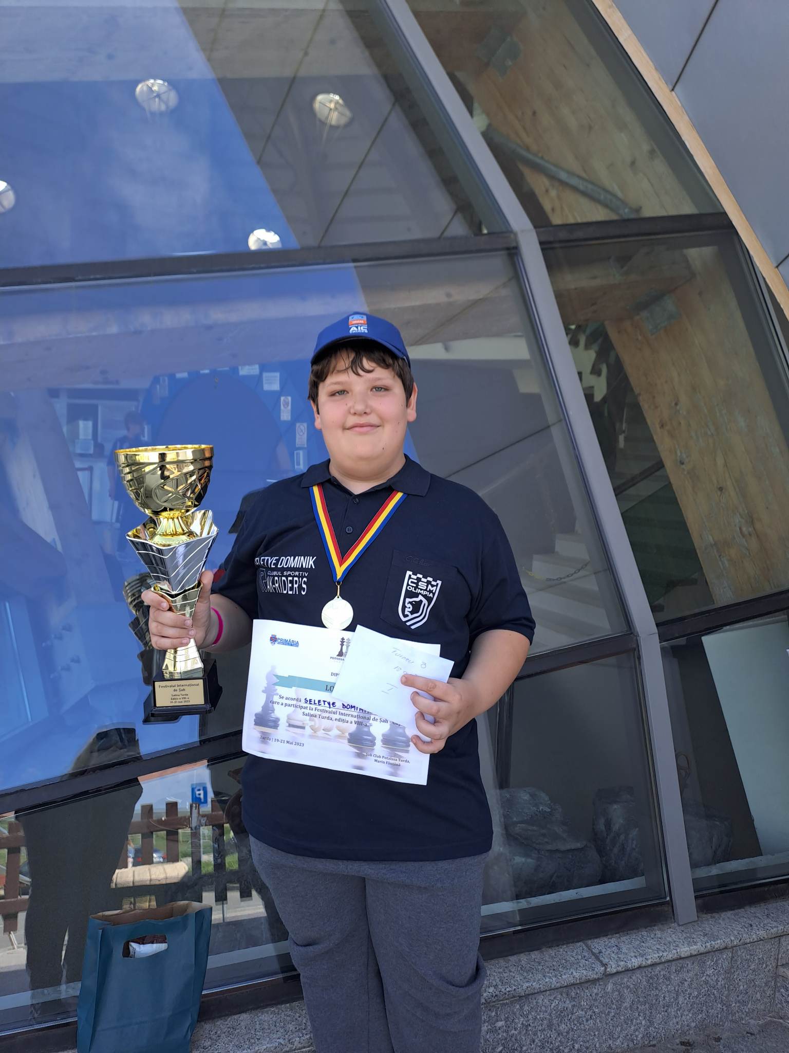 Seletye Dominik se impune la Cupa Salina Turda