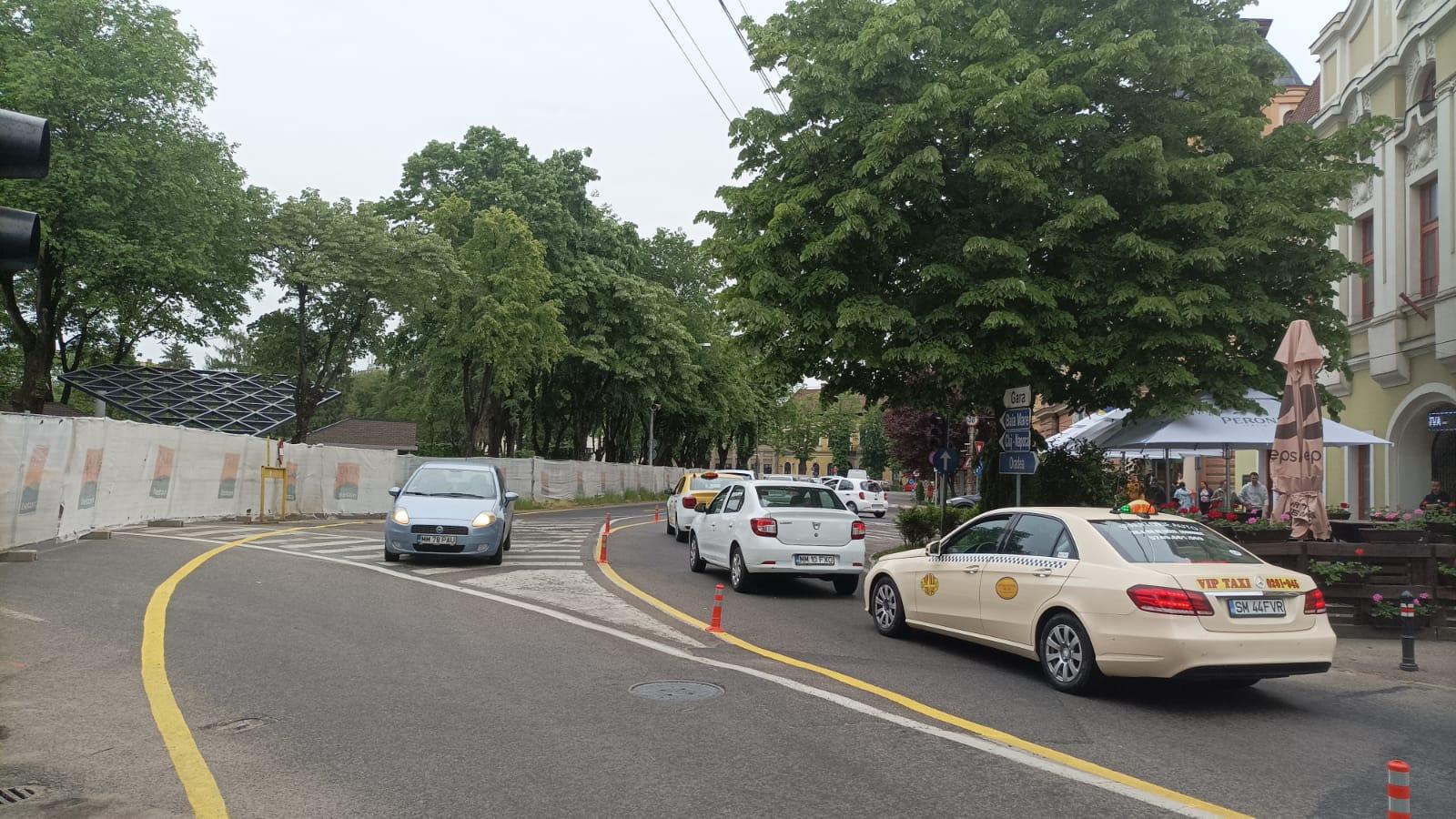 Noile reguli de circulație din Centrul Vechi s-au pus în aplicare