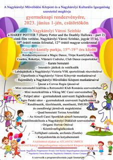 Programul de evenimente pentru Ziua Copilului