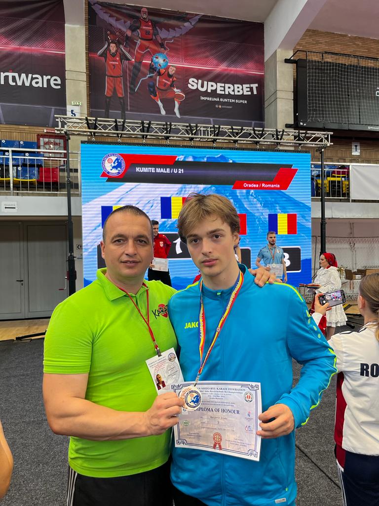 Bronz pentru Erzseki Benjamin la Europene de la Oradea