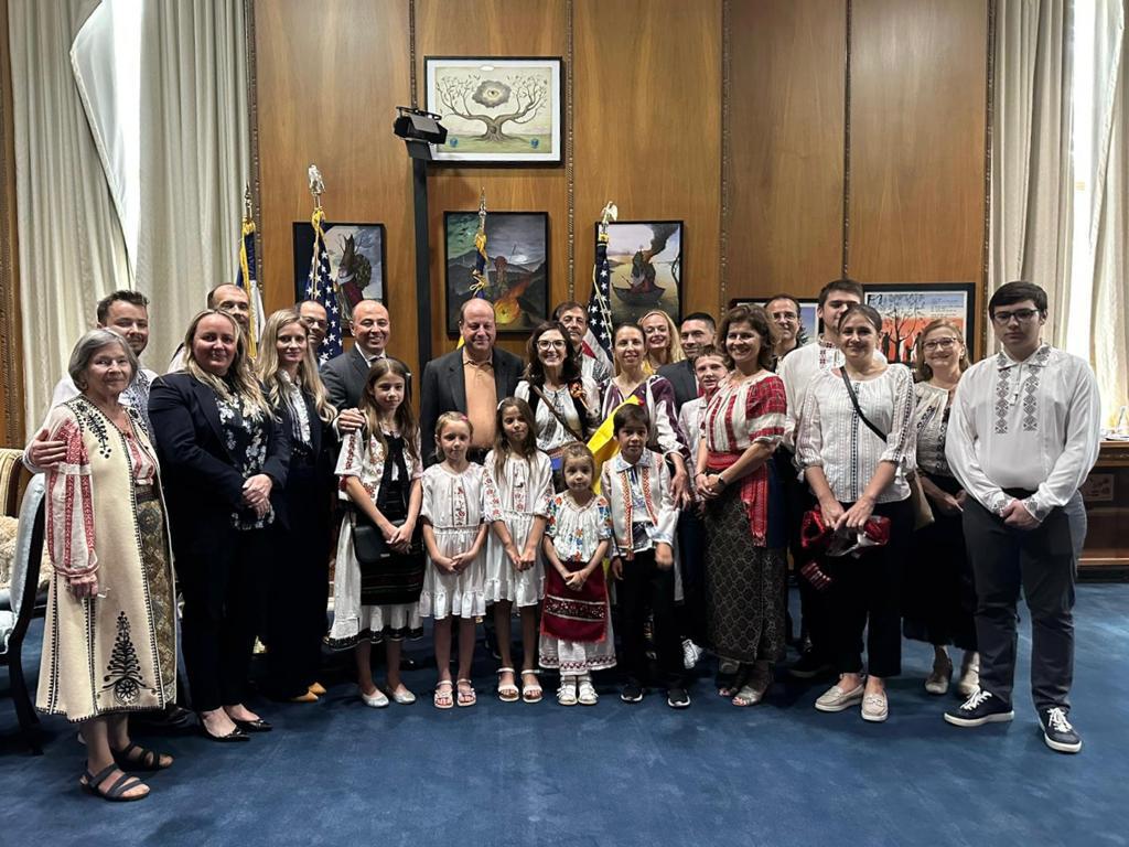 Vizita ambasadorului României în statele americane Colorado și Nebraska. Întâlniri la nivel înalt cu guvernatorii celor două state, explorarea potențialului agricol, de energie regenerabilă și al ecosistemului de start-up-uri locale