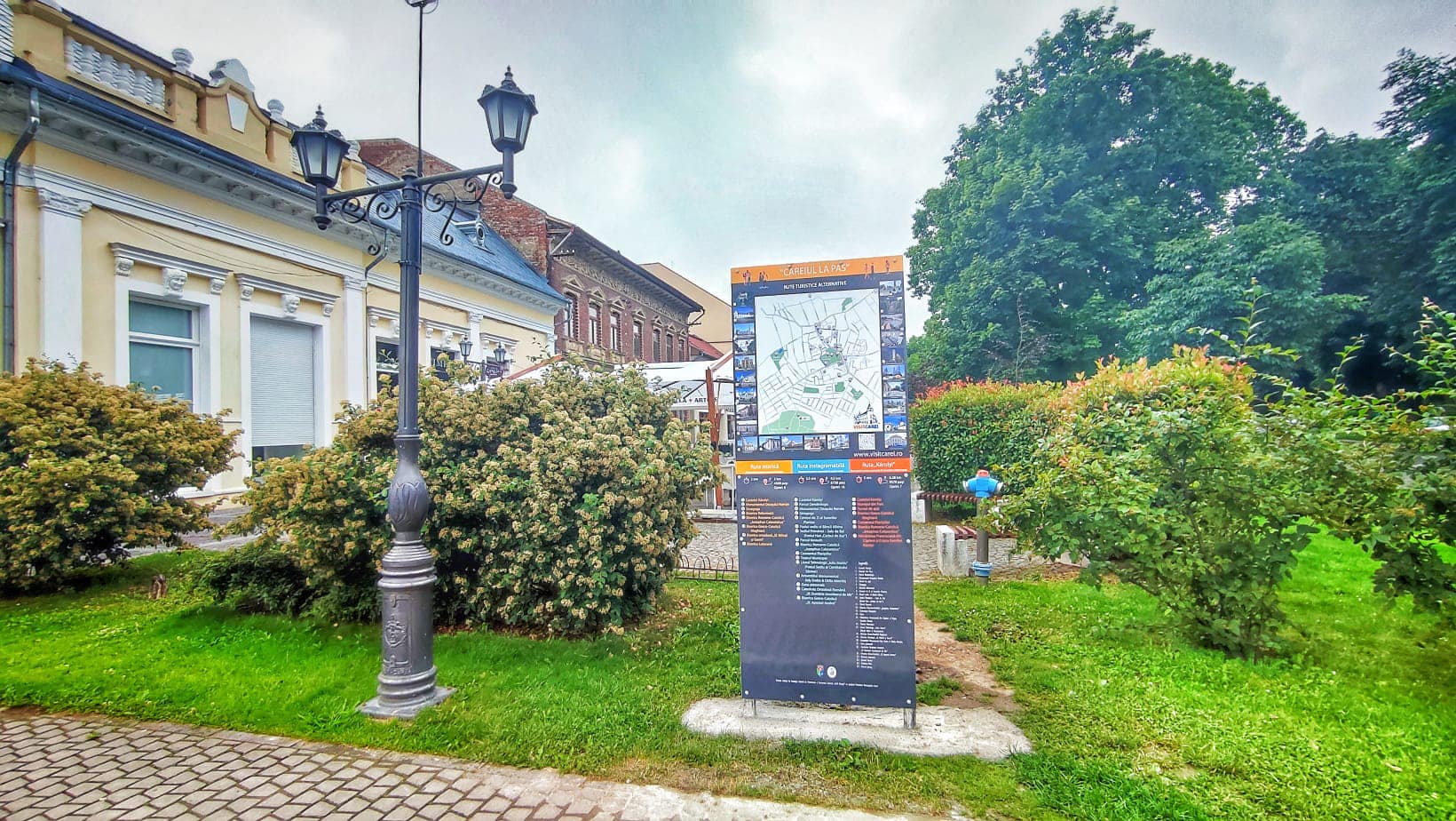 Noutate! Patru panouri turistice informative întâmpină turiștii în noul sezon, la Carei