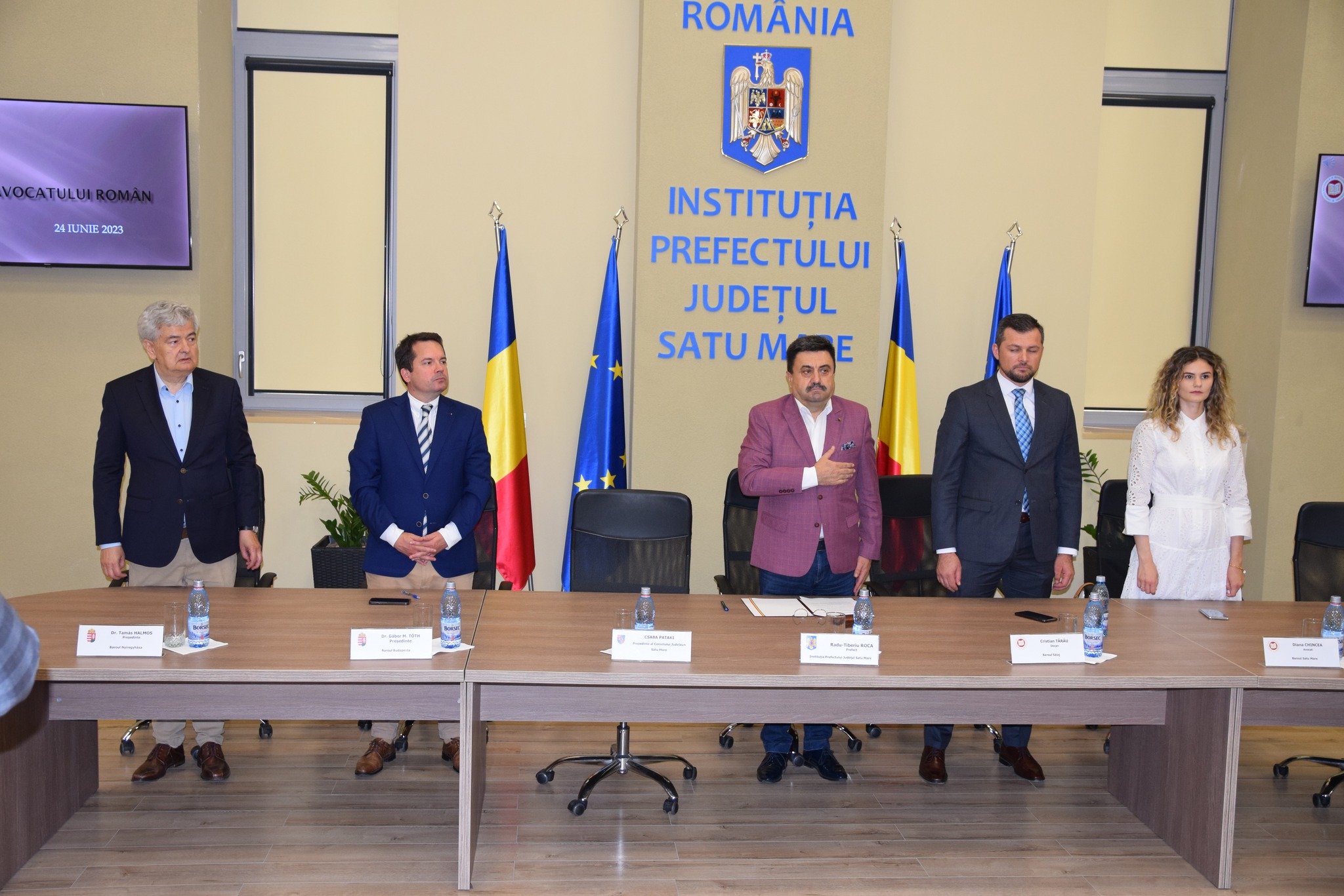 Ziua Avocatului Român marcată la Instituția Prefectului județul Satu Mare