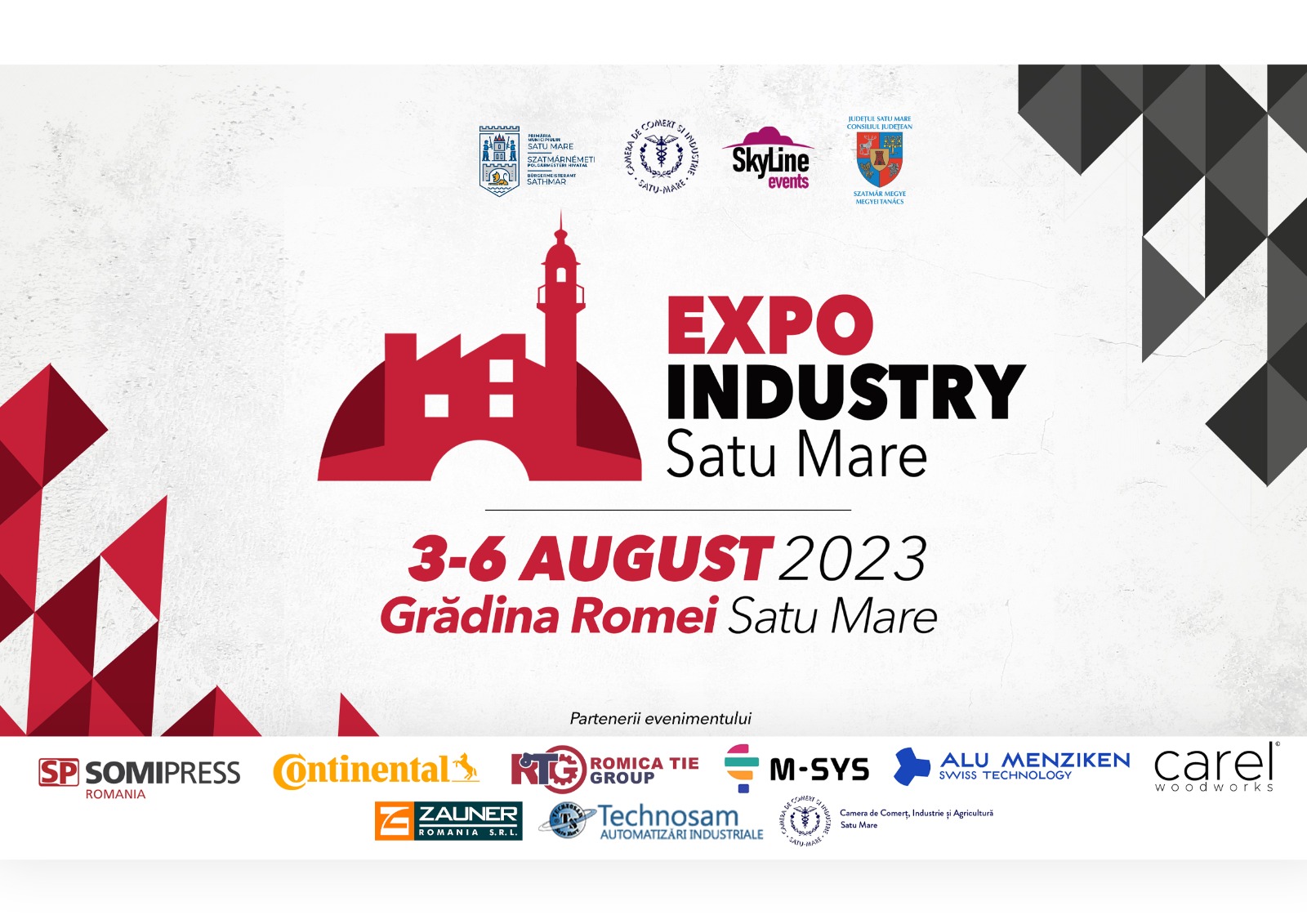 Expo Industry Satu Mare revine cu cea de-a III-a ediție  Motto: Industria 4.0 – este la Satu Mare