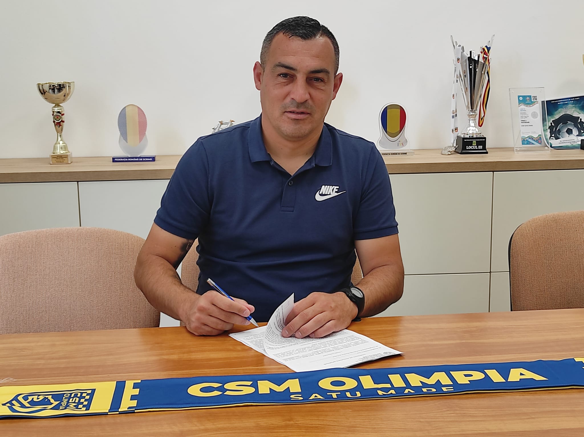 Cosmin Iuhas, noul antrenor al CSM Olimpia Satu Mare