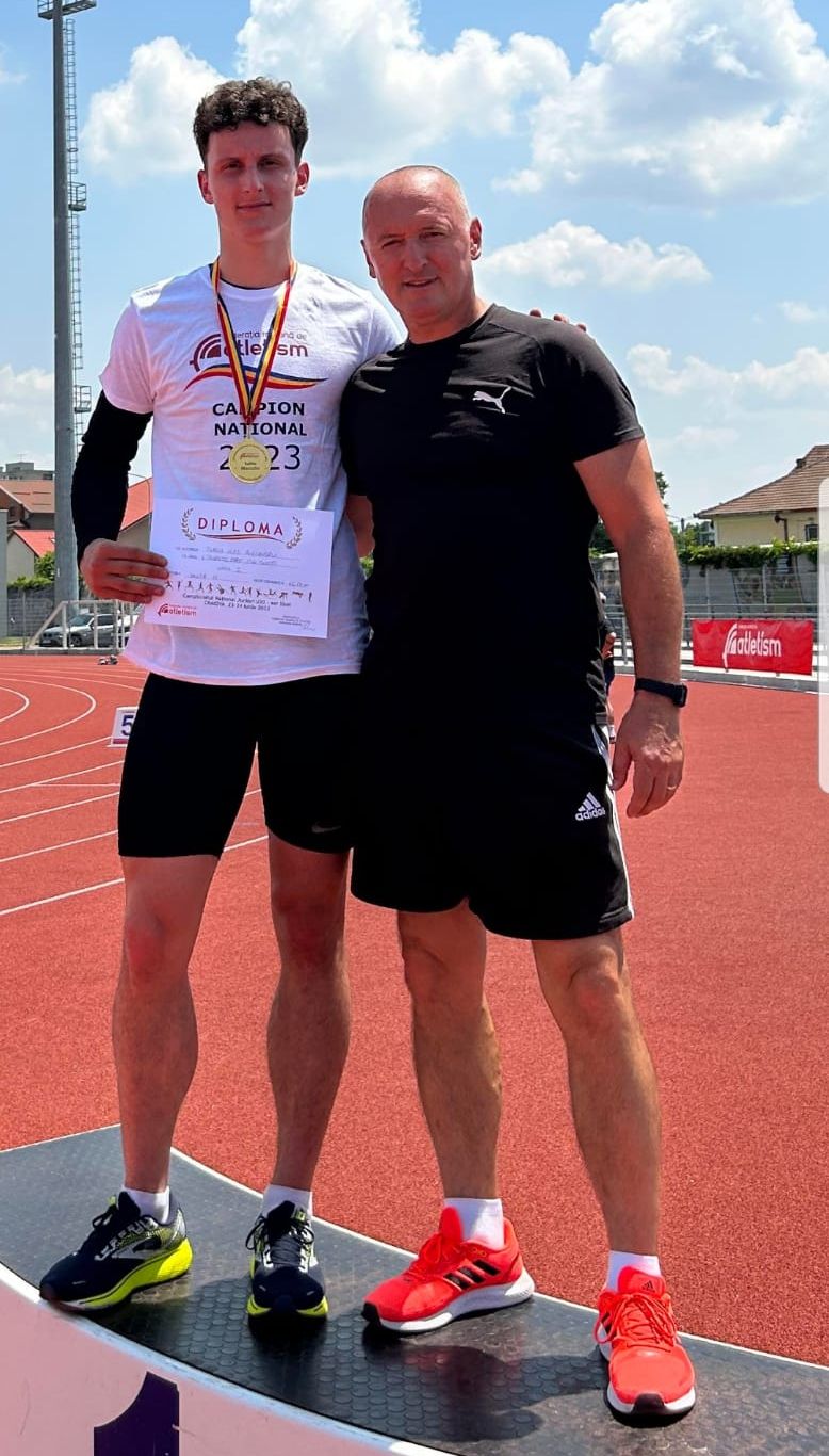 Vlad Turcu, aur la aruncarea suliței  la Naționalele U20!