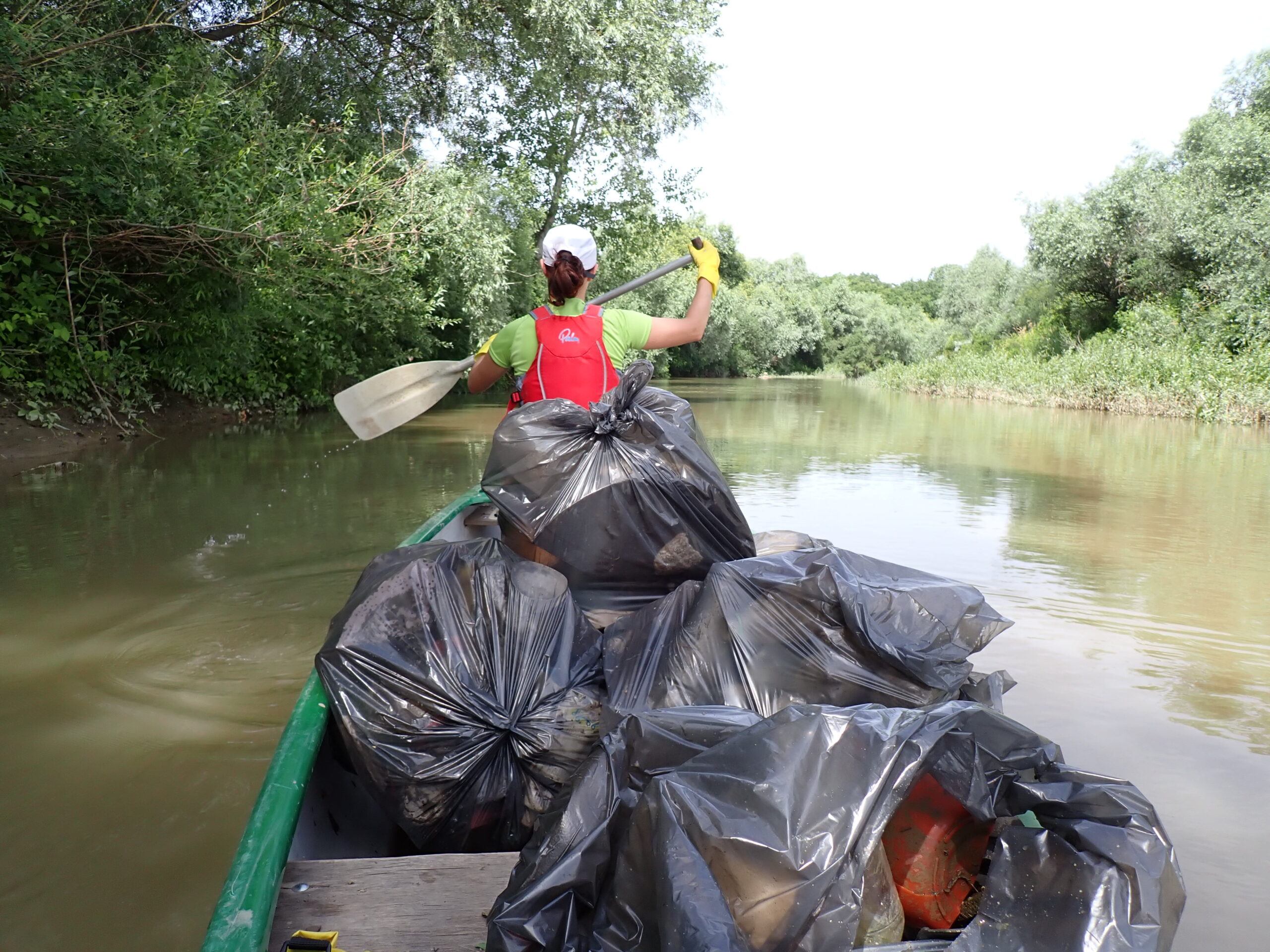 FOTOGALERIE. Asociațiile sătmărene au scăpat Someșul de deșeuri