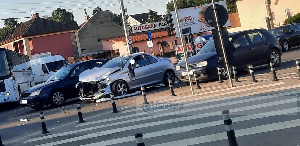 Accident la Satu Mare