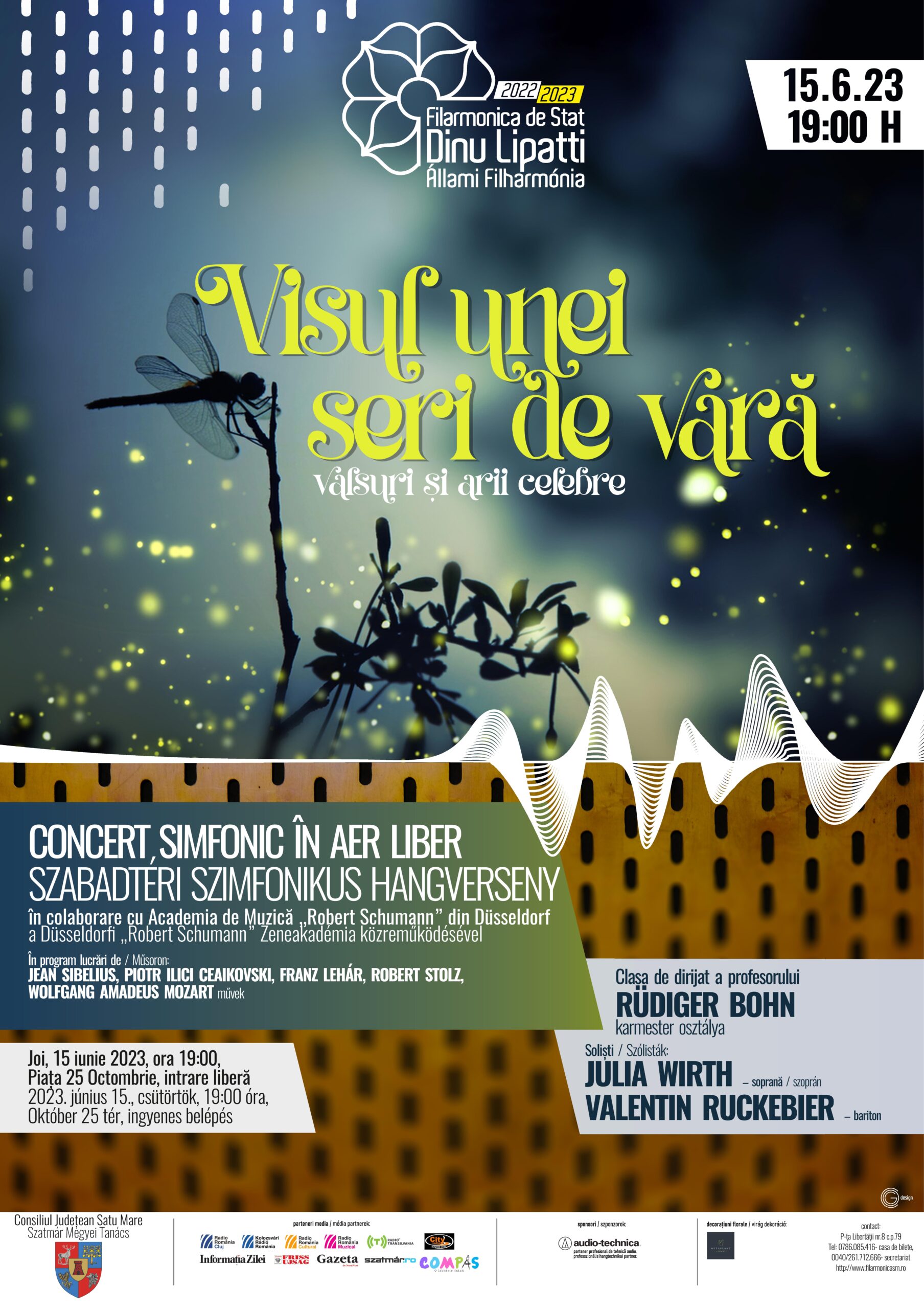 Concert simfonic în aer liber: Visul unei nopți de vară