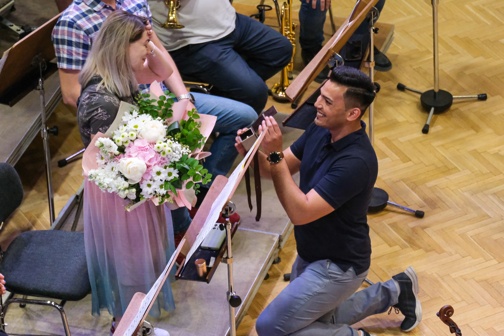 FOTO. Moment emoționant la Filarmonică. În premieră!!!