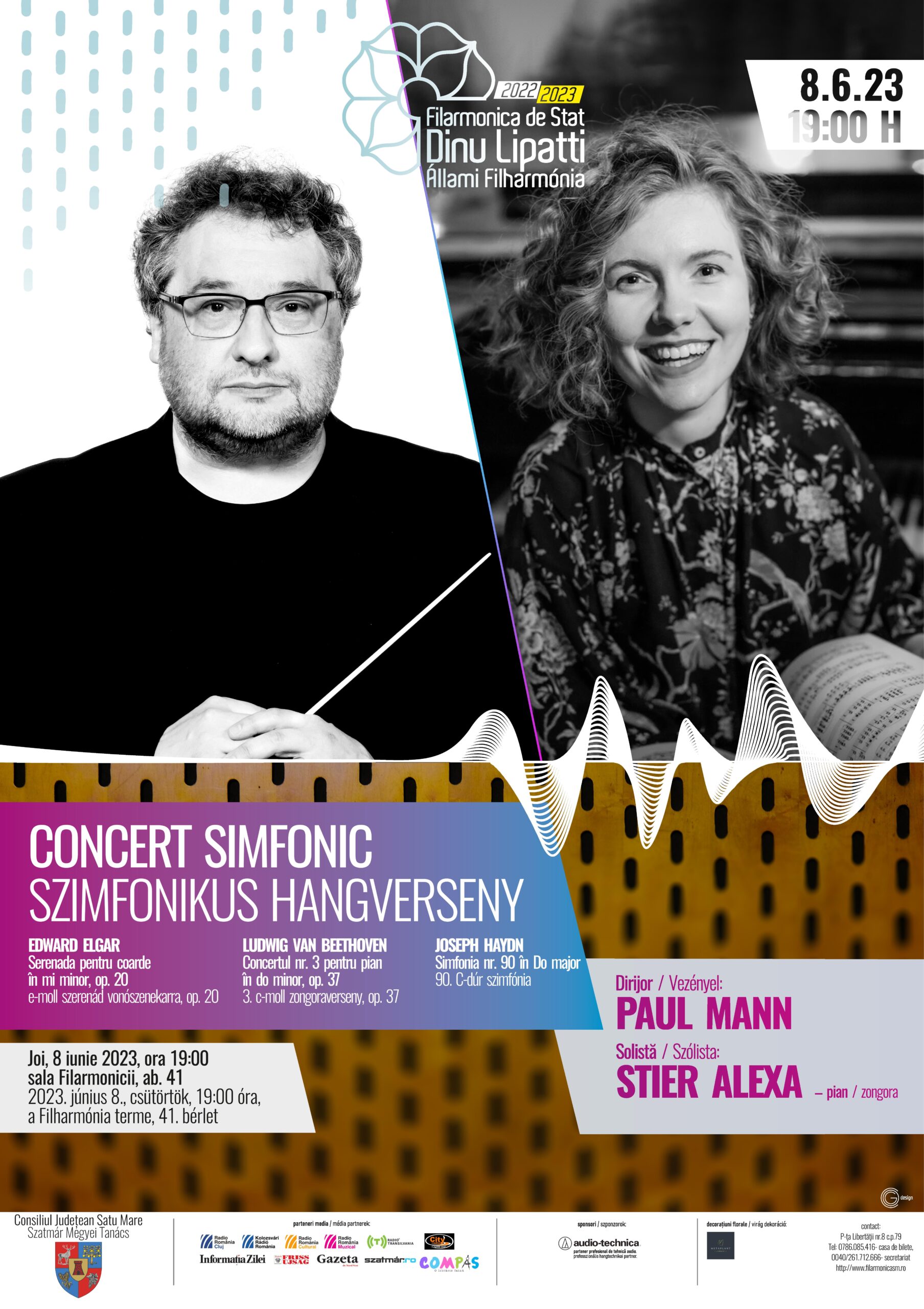 Concert simfonic la Filarmonică