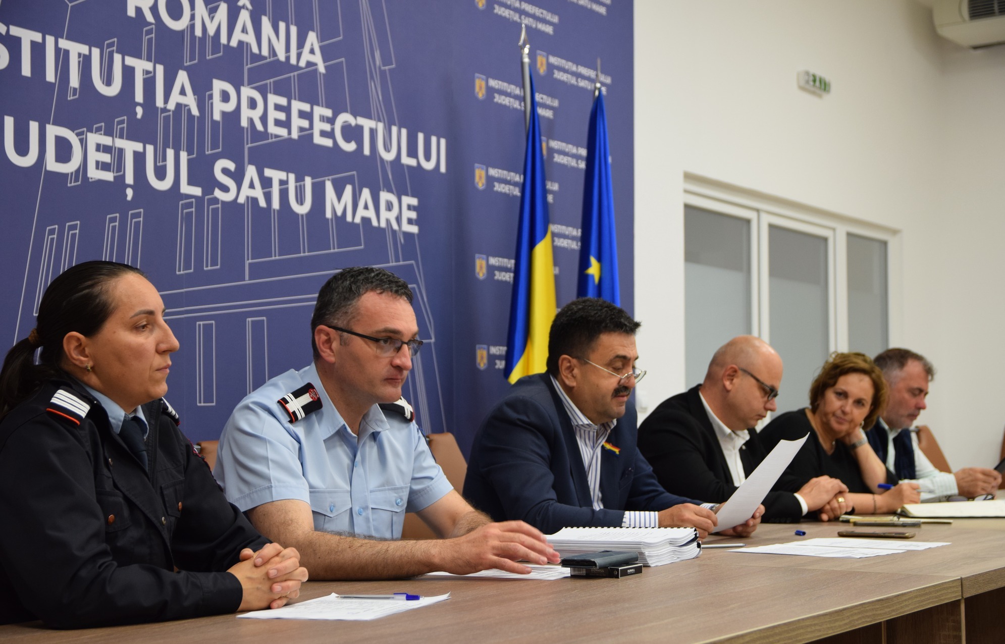 Comitetul Judeţean pentru Situaţii de Urgenţă, în ședință la Instituția Prefectului