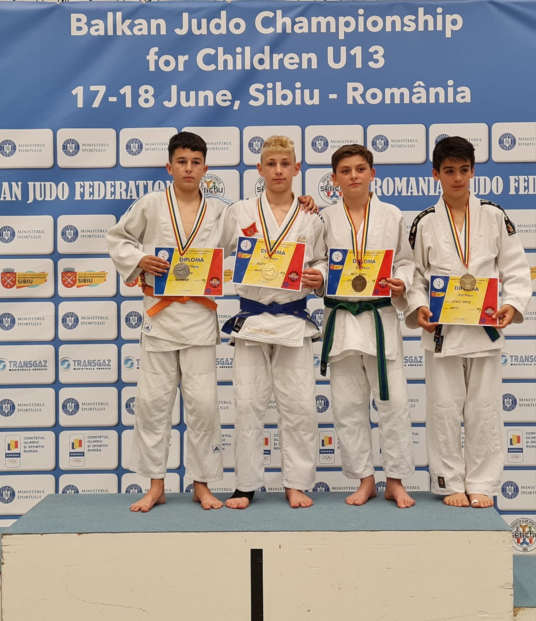 Bronz la Balcaniadă pentru  Andrei Mateș de la Judo Master