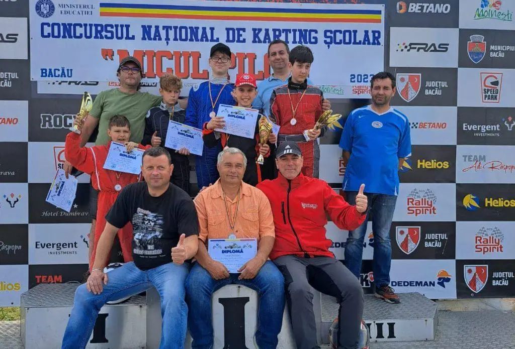 Careienii, pe podium la etapa a 2-a a  Campionatului Național ”Micul Pilot”