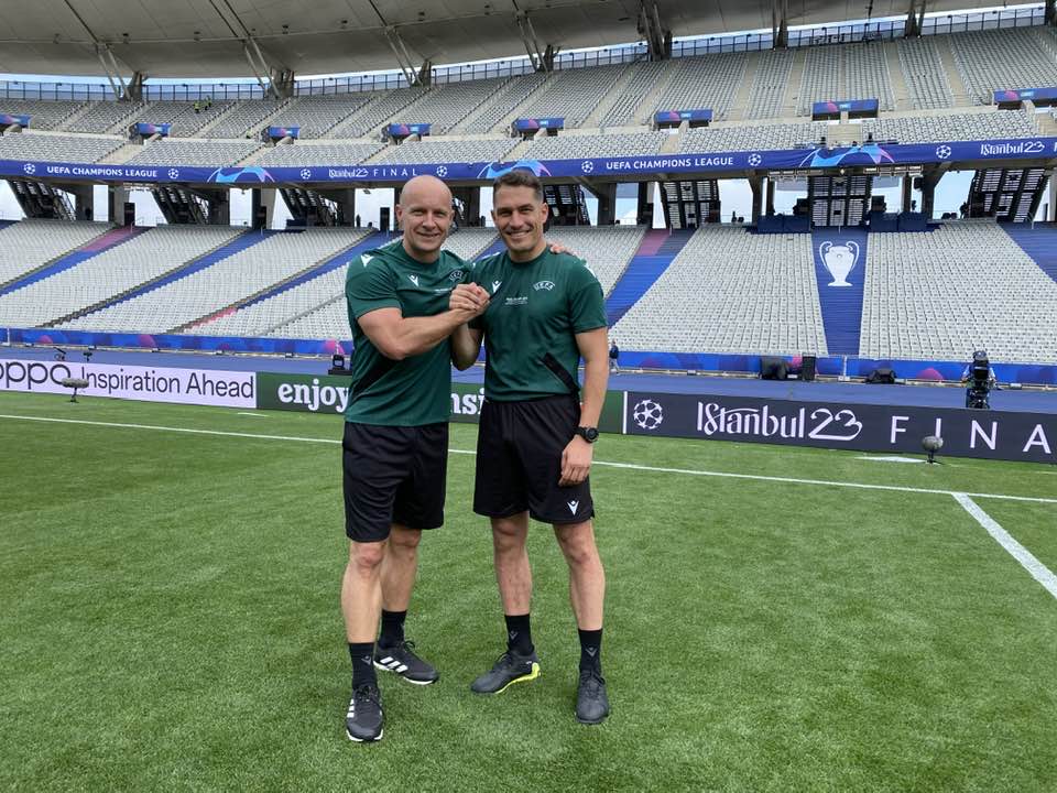 Careianul Kovacs Istvan a fost arbitru de rezervă în finala de la Istanbul