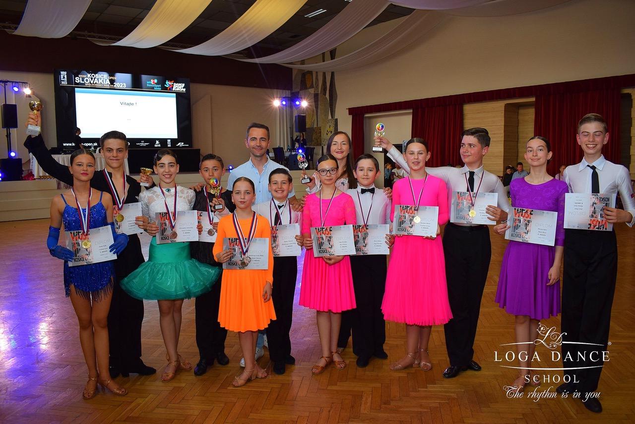 Performanță. Loga Dance School s-a întors cu 19 medalii de la ”Kosice Open” din Slovacia