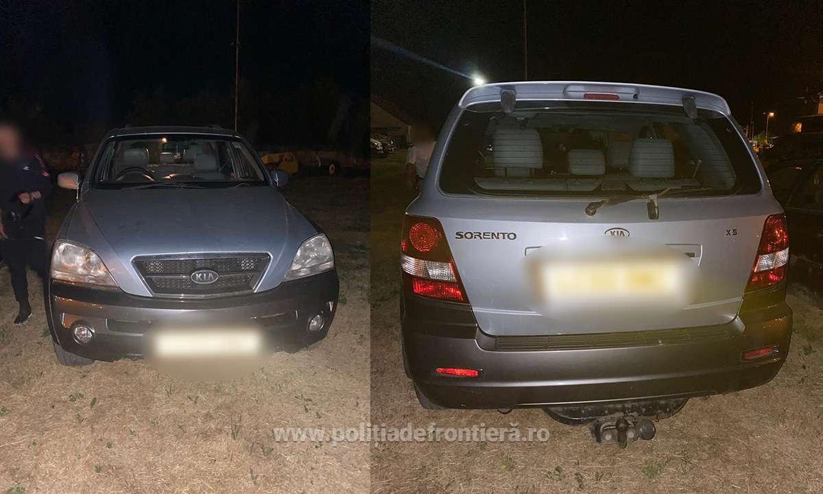 Mașină căutată de autoritățile spaniole, oprită la Halmeu