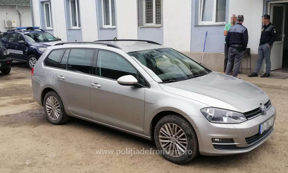 FOTO: Mașină furată din Germania, depistată la Urziceni