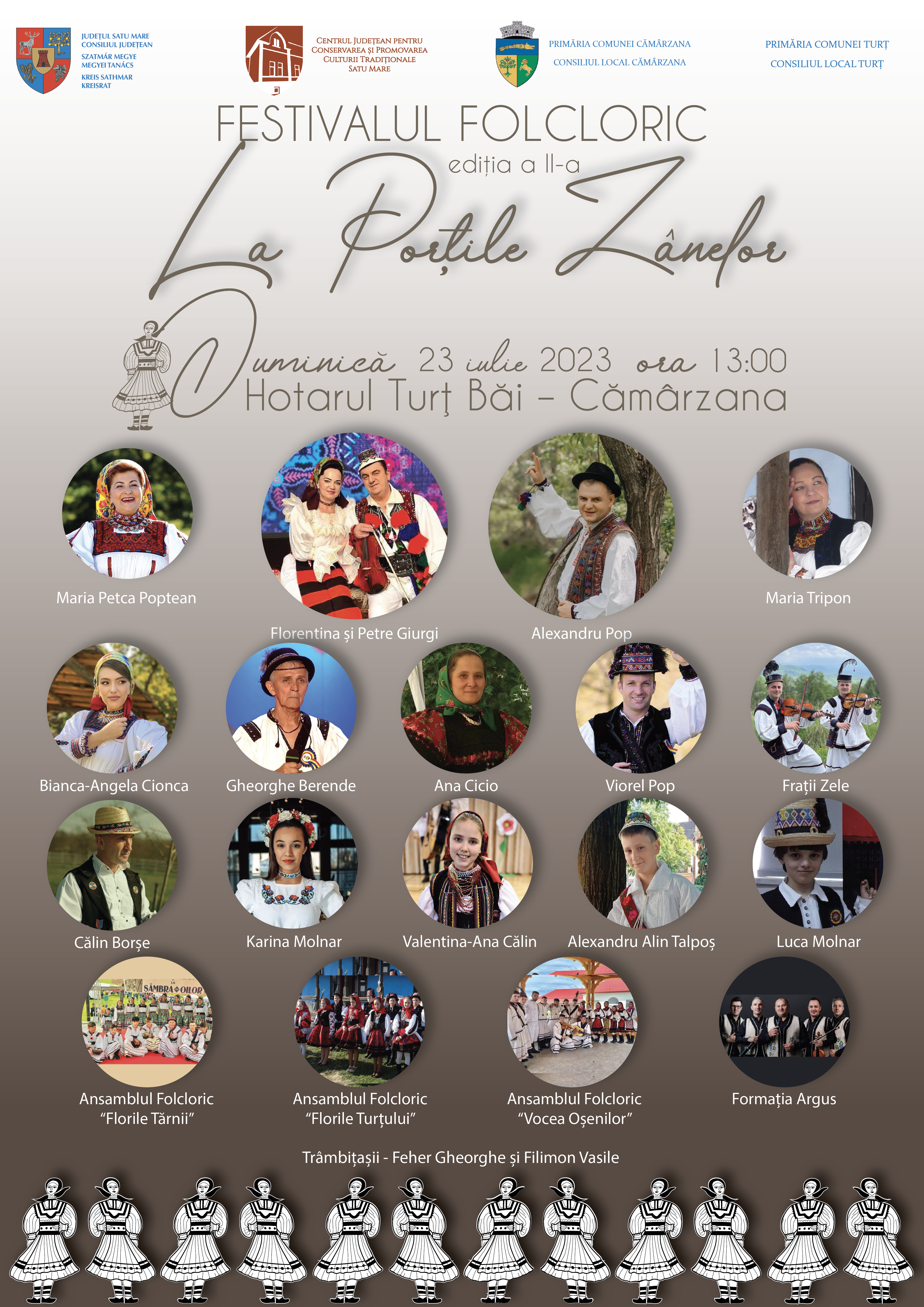 FESTIVALUL FOLCLORIC „LA PORȚILE ZÂNELOR” la cea de-a II – a ediție