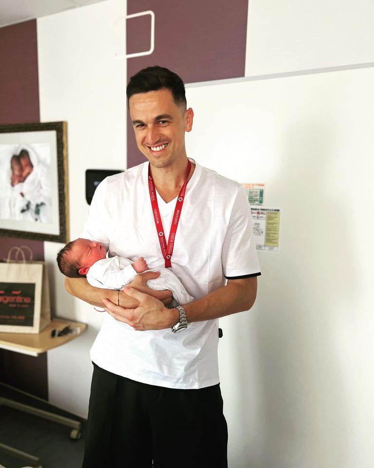 Florin Gardoș e din nou tată de băiat