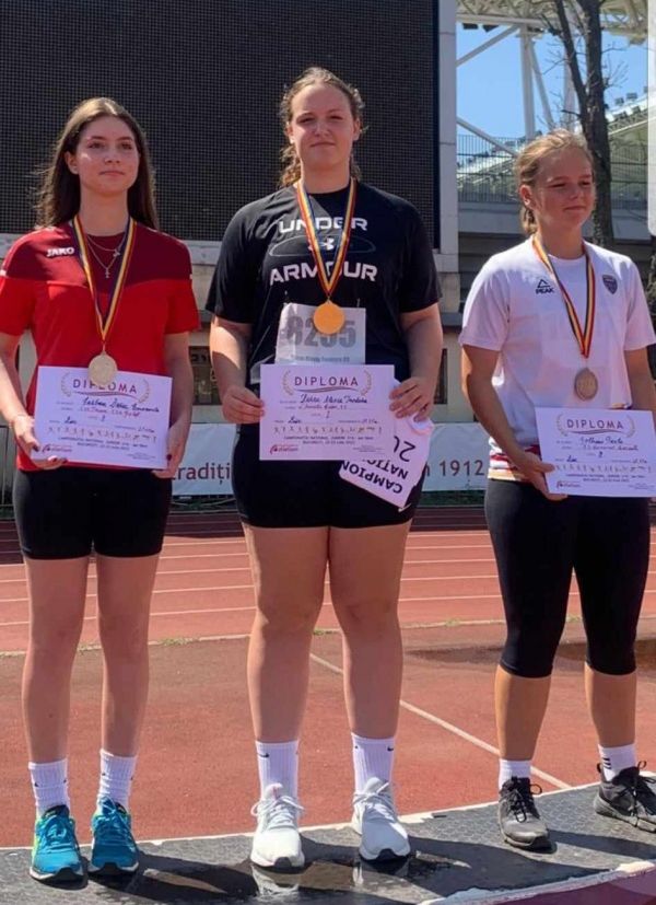 Careianca Alexia Turcu este dublă Campioană Națională la U16