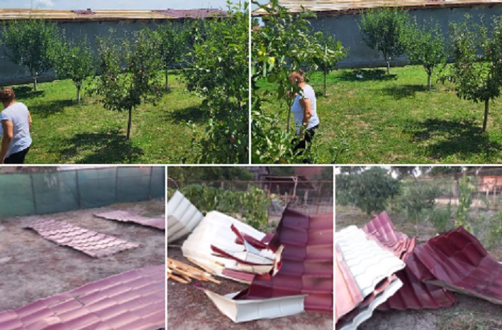 Apel umanitar. Mobilizare pentru reparația unei case distruse e furtună