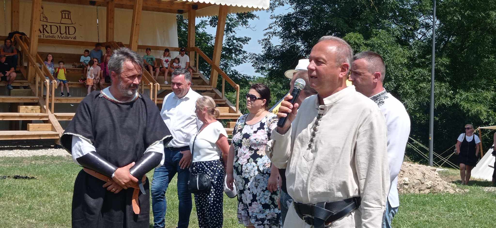 Ardudul a făcut față asaltului cavalerilor, războinicilor, dar și domnițelor