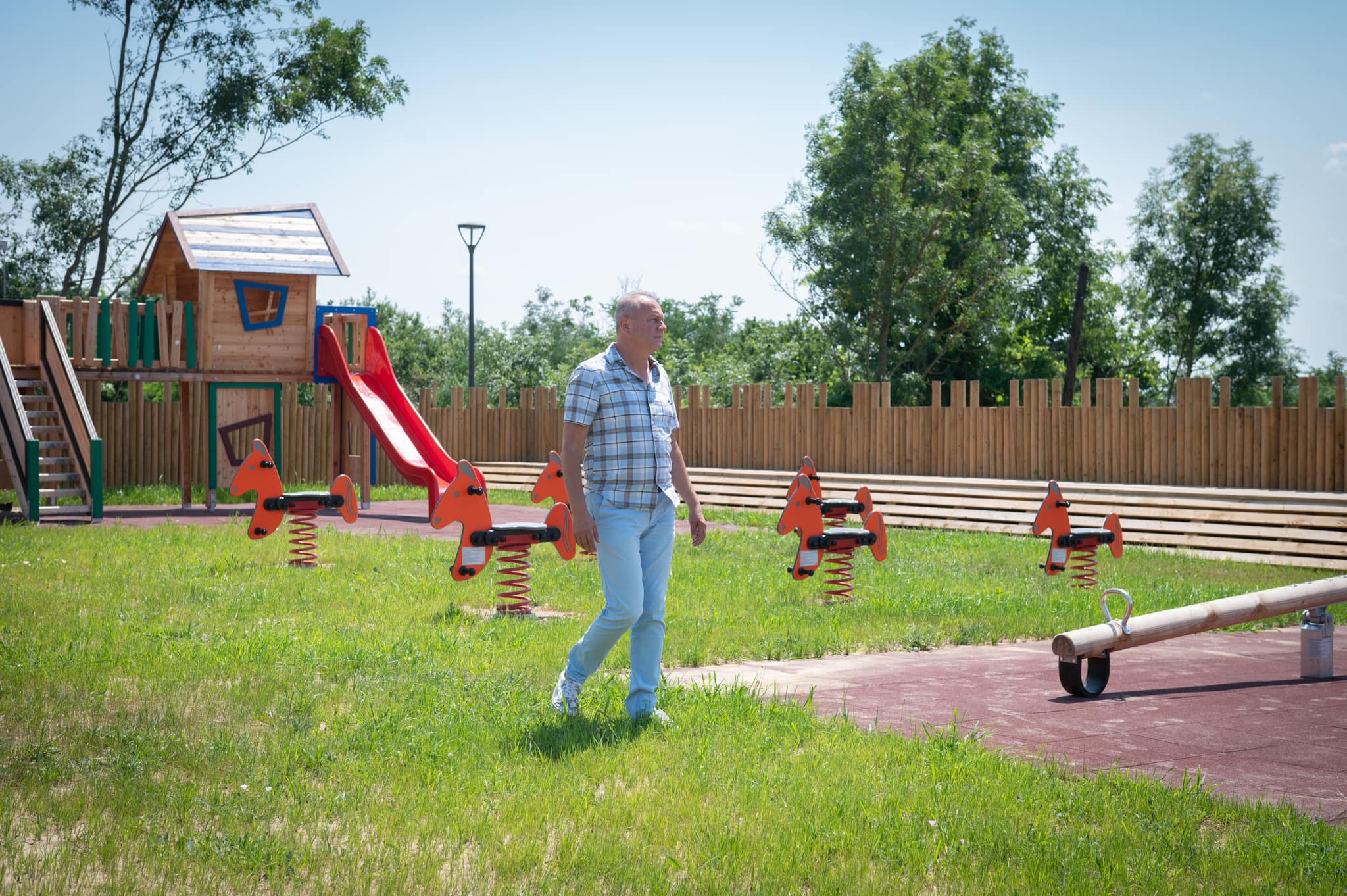 FOTOGALERIE. Parcul Micilor Cavaleri de la Ardud, aproape finalizat. CONCEPT UNIC