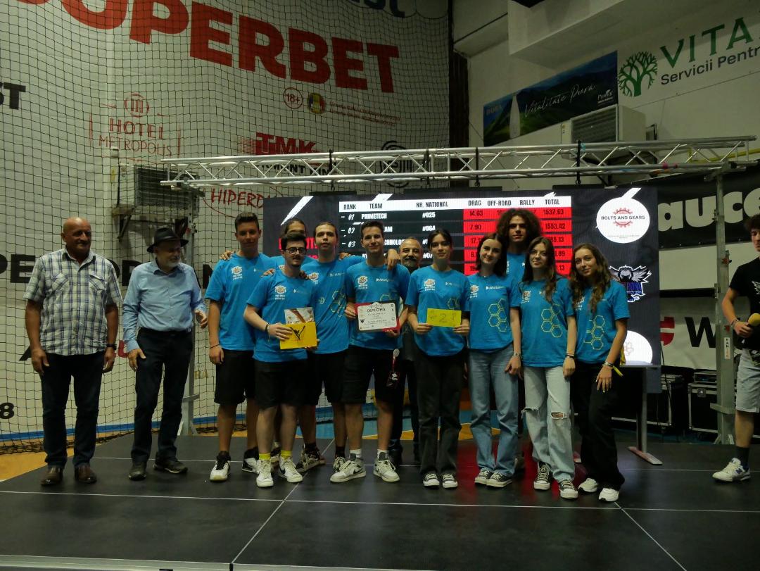 B-Robo Team pe podium la toate probele de la  Bistrița Racing Challenge