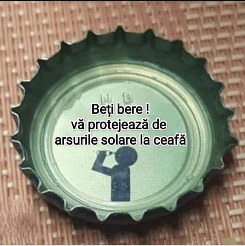 Beți bere, vă protejează de arsurile solare la ceafă!