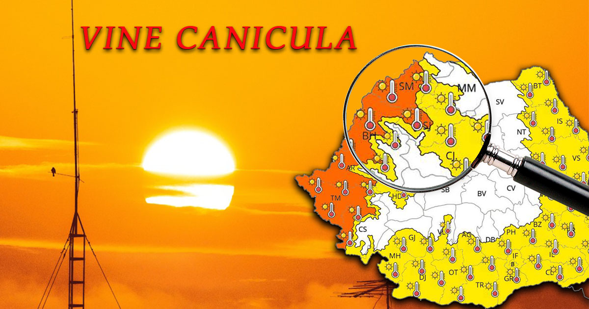 ALERTĂ! CANICULĂ! Temperaturi de peste 35 de grade la Satu Mare