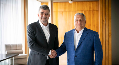 Prim-ministrul Marcel Ciolacu, întâlnire informală cu premierul Ungariei, Viktor Orbán