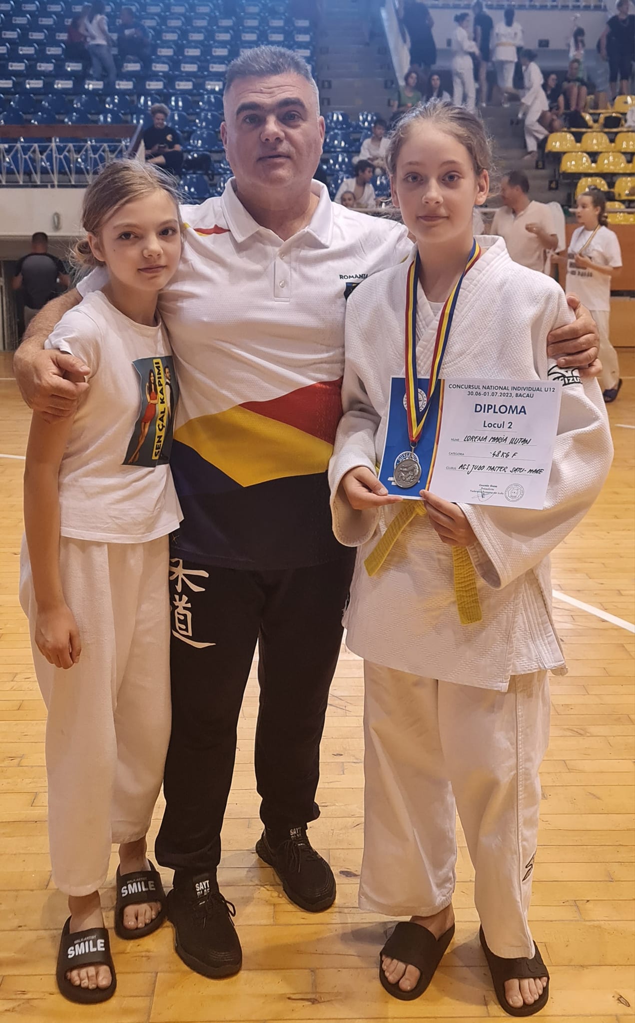 Lorena Iluțan de la CS Judo Master, vicecampioană națională la U12