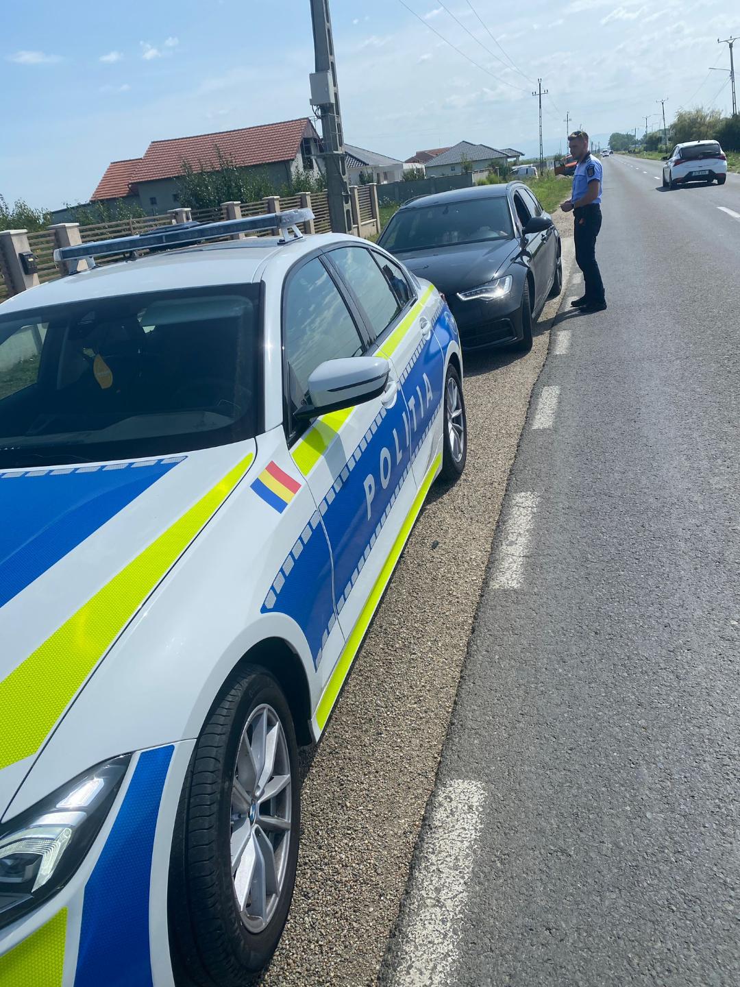 Bărbat reținut pentru conducerea unui vehicul sub influența alcoolului în Pișcolt
