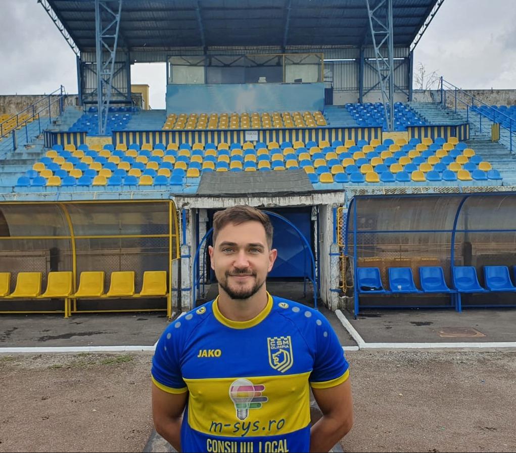 Liga a 3-a. Atacantul Andrei Pop,  împrumutat de Unirea Dej  la CSM Olimpia Satu Mare