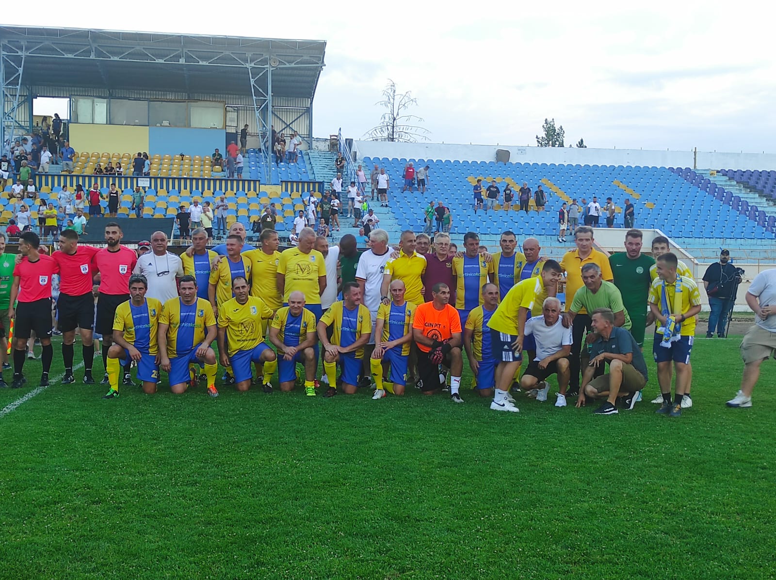 Eveniment. Meciul amintirilor sau sărbătoarea fotbalului spectacol!