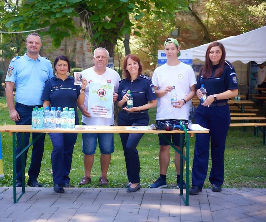 Activități de prevenire ale polițiștilor sătmăreni, în cadrul evenimentului Expo Industry