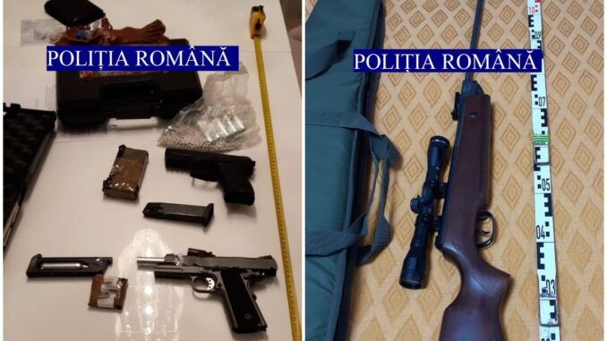 DOSAR PENAL pentru un sătmărean. Avea probleme cu ARMELE