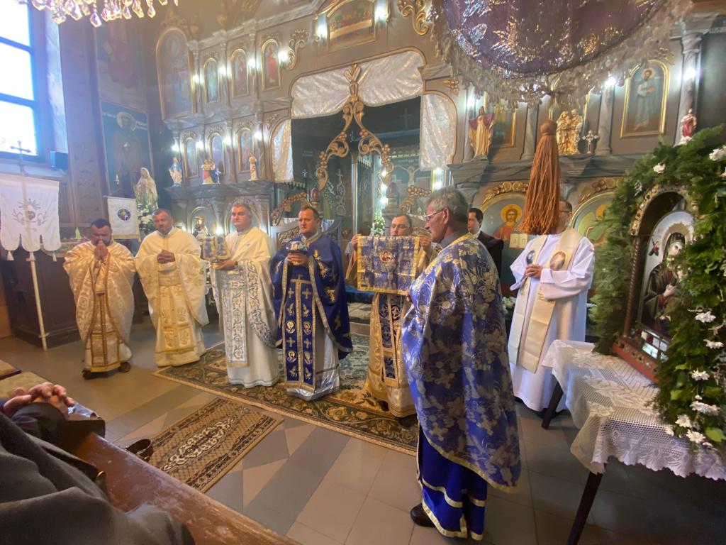 Hramul Parohiei Greco-Catolice,,Adormirea Maicii Domnului" din Domănești