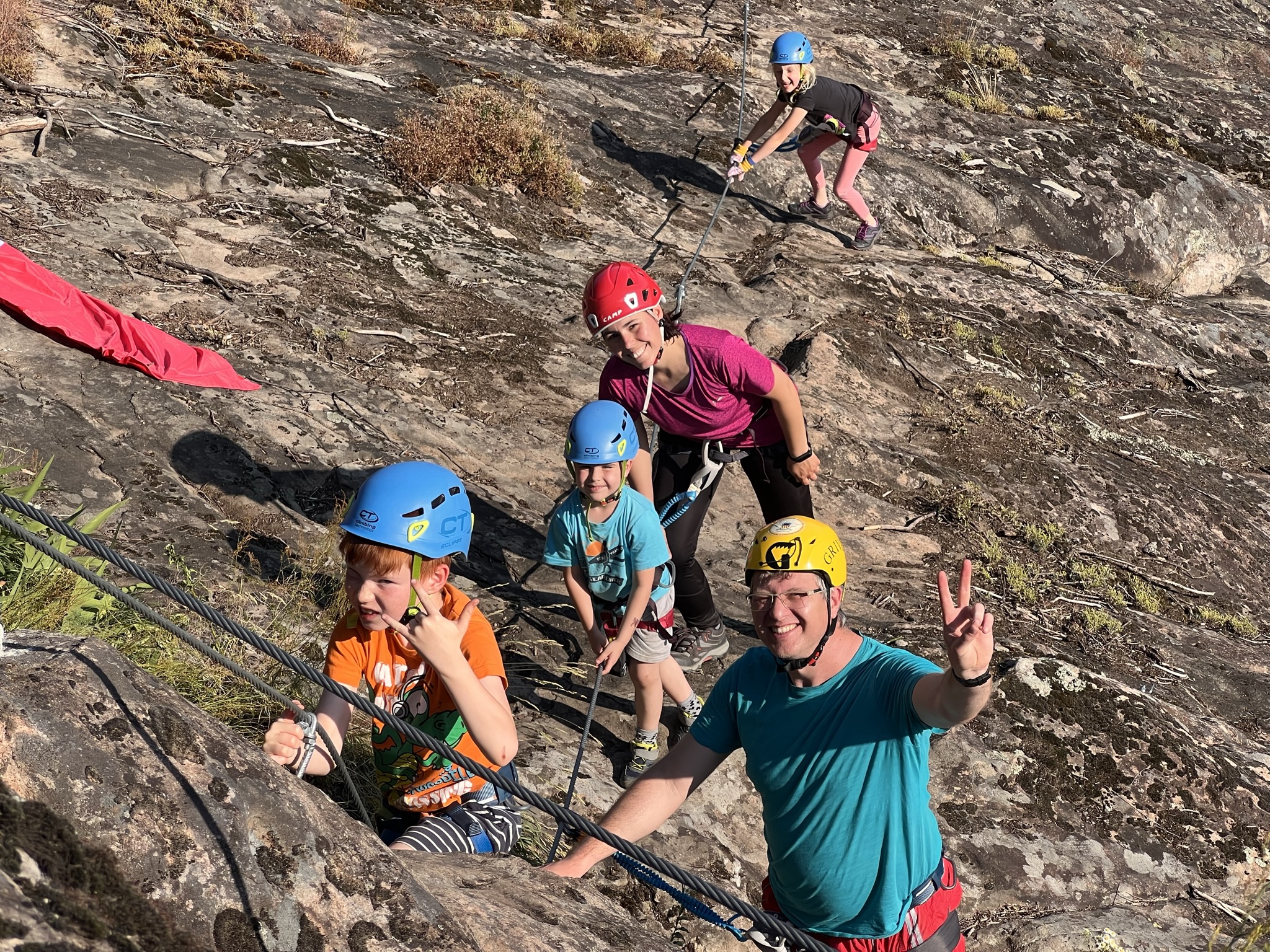 Via ferrata Batarci – Aplicație și sfaturi  Salvamont