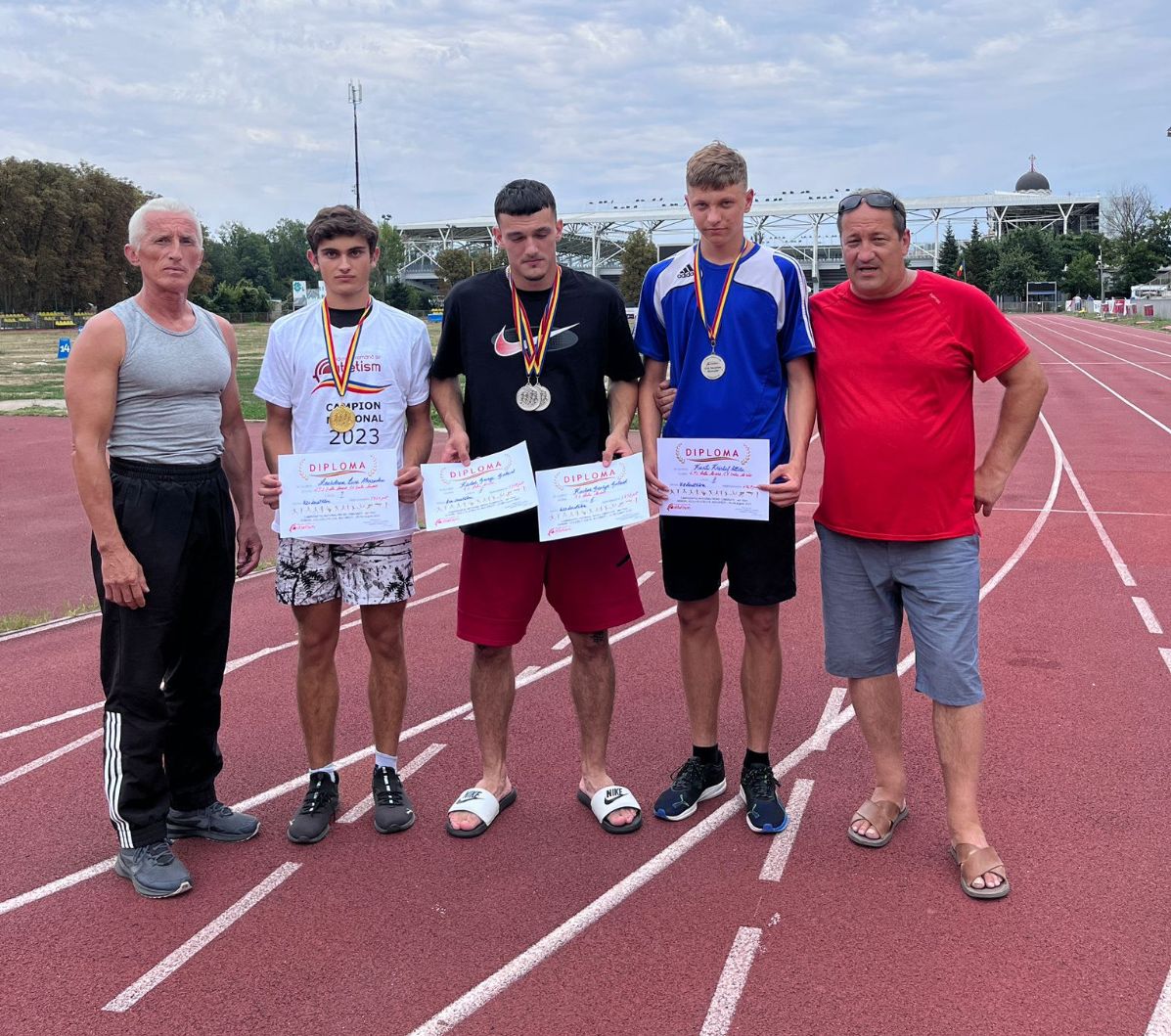 Cinci medalii obținute de atleții sătmăreni la Campionatele Naționale de Probe Combinate