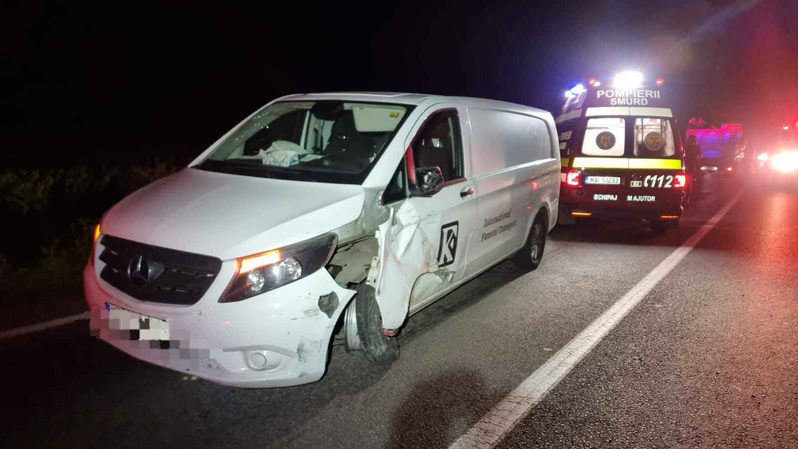 FOTO. ACCIDENT lângă Satu Mare. Trei mașini implicate