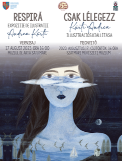 Expoziție de ilustrații „RESPIRĂ”, semnată Andrea Kürti