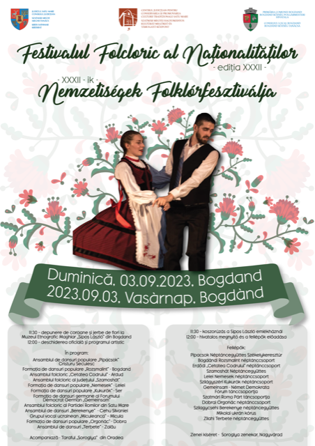 Festivalul Folcloric al Naţionalităţilor de la Bogdand – ediția a XXXII- a