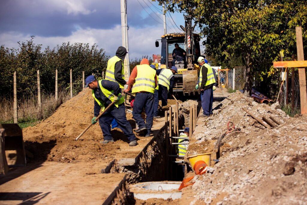 Rețeaua de apă și canalizare, extinsă în Bercu Roșu