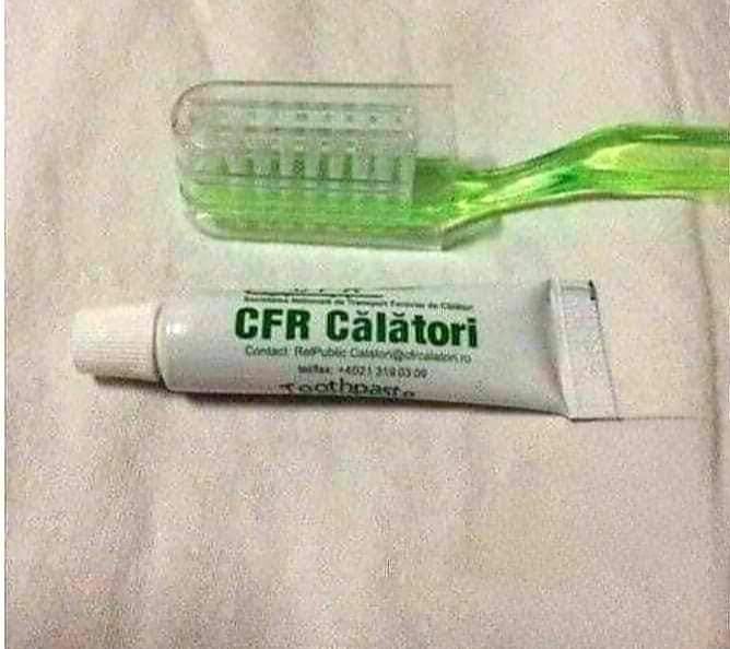 Pasta de dinți CFR